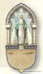 Szűz Mária szenteltvíztartó