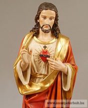 Jézus szíve szobor 130 cm
