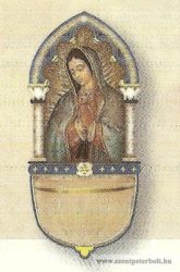 Mária szenteltvíztartó