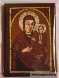 Kasírozott ikon Máriapócsi Szűzanya