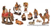 Betlehemi figura csoport kollekció 11 darabos 