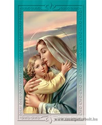 Szűz Mária kis Jézussal imakép